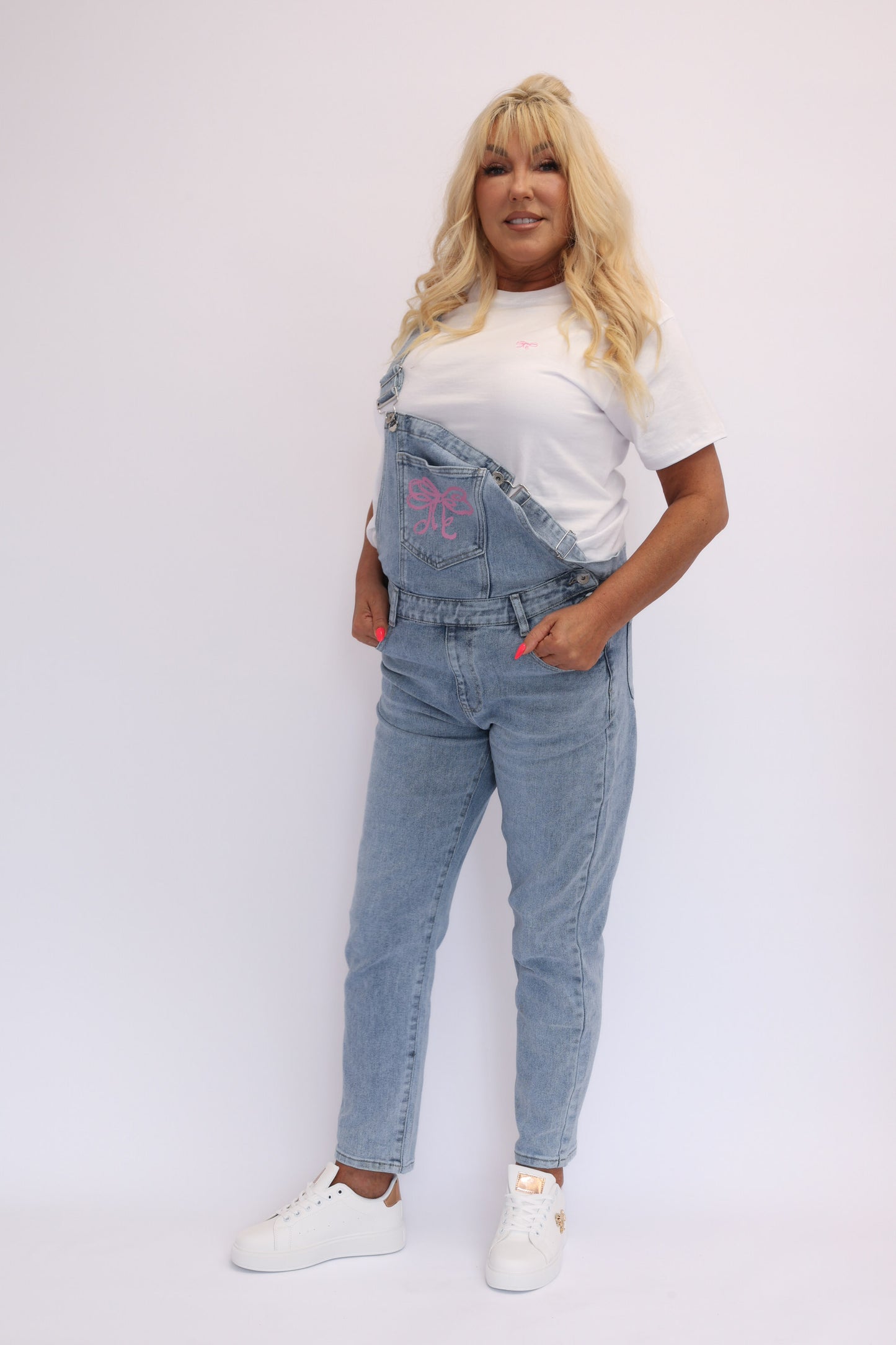 Spodnie ogrodniczki jeans Littlebow