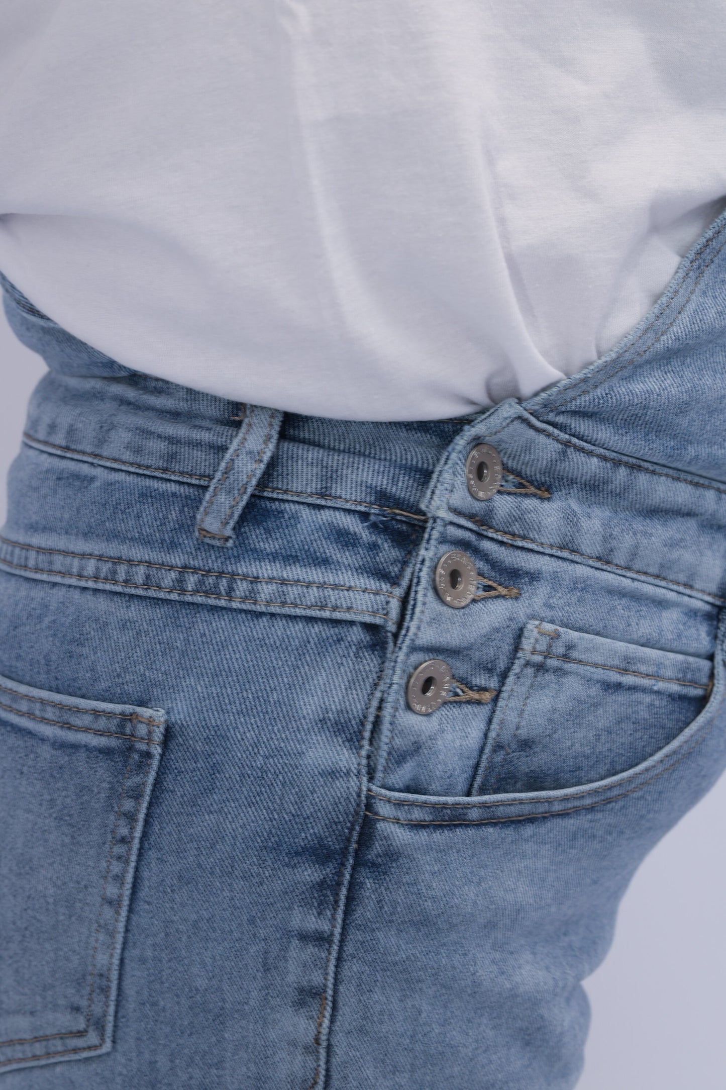Spodnie ogrodniczki jeans Littlebow