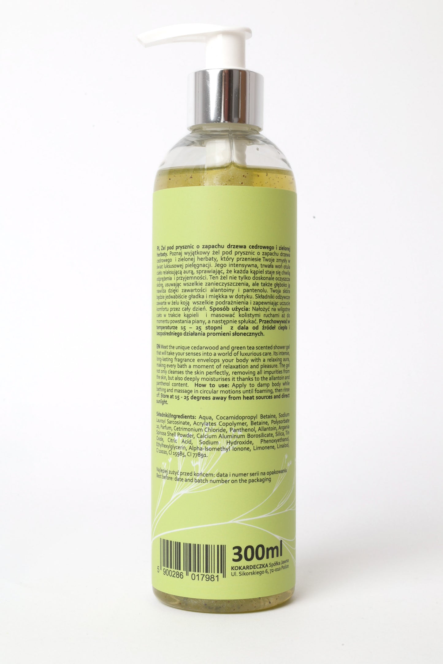 Żel DRZEWO CEDROWE & ZIELONA HERBATA Littlebow 300 ml