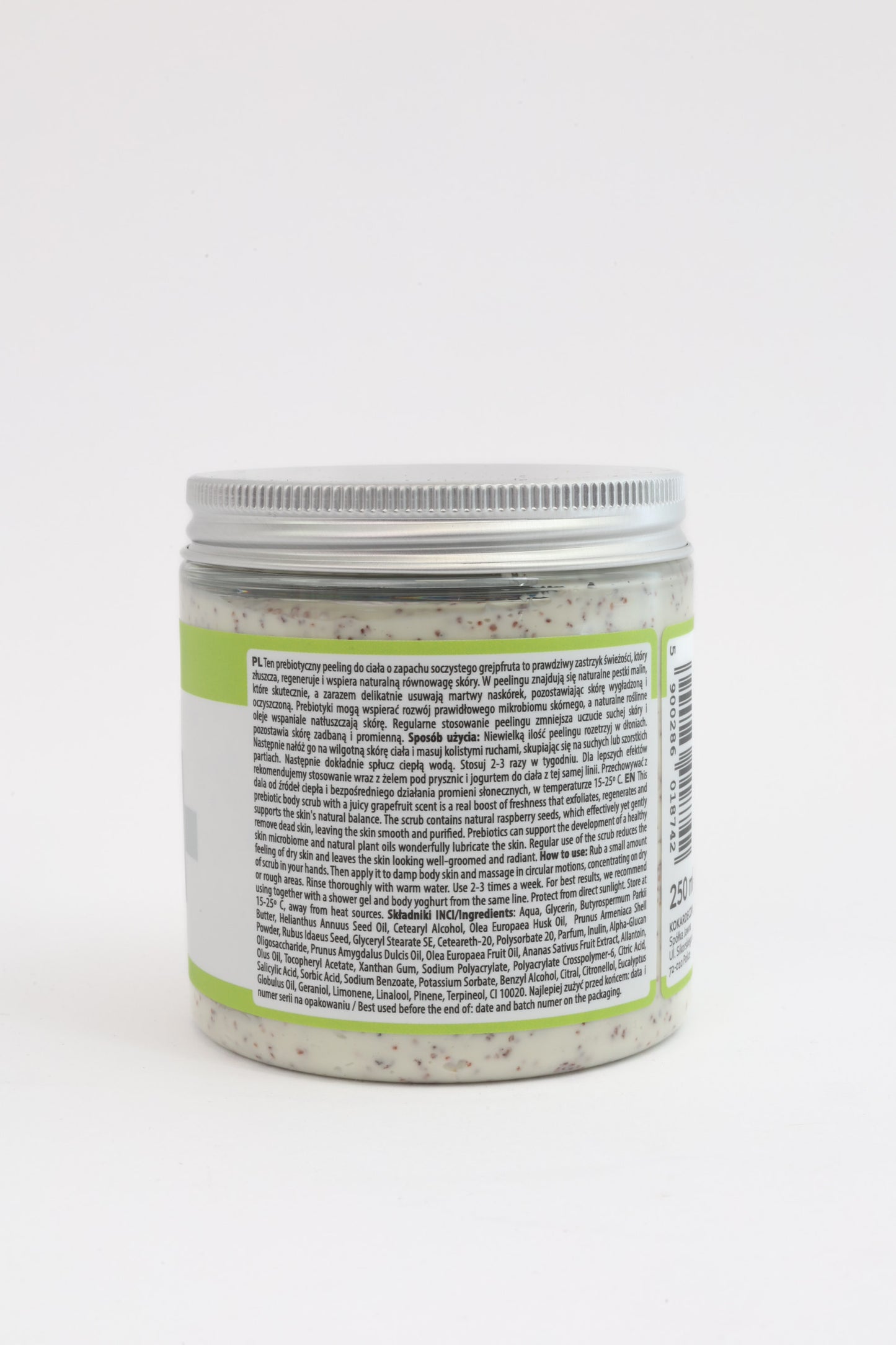 Peeling prebiotyczny do ciała GREJPFRUT 250ml - TRĄDZIK