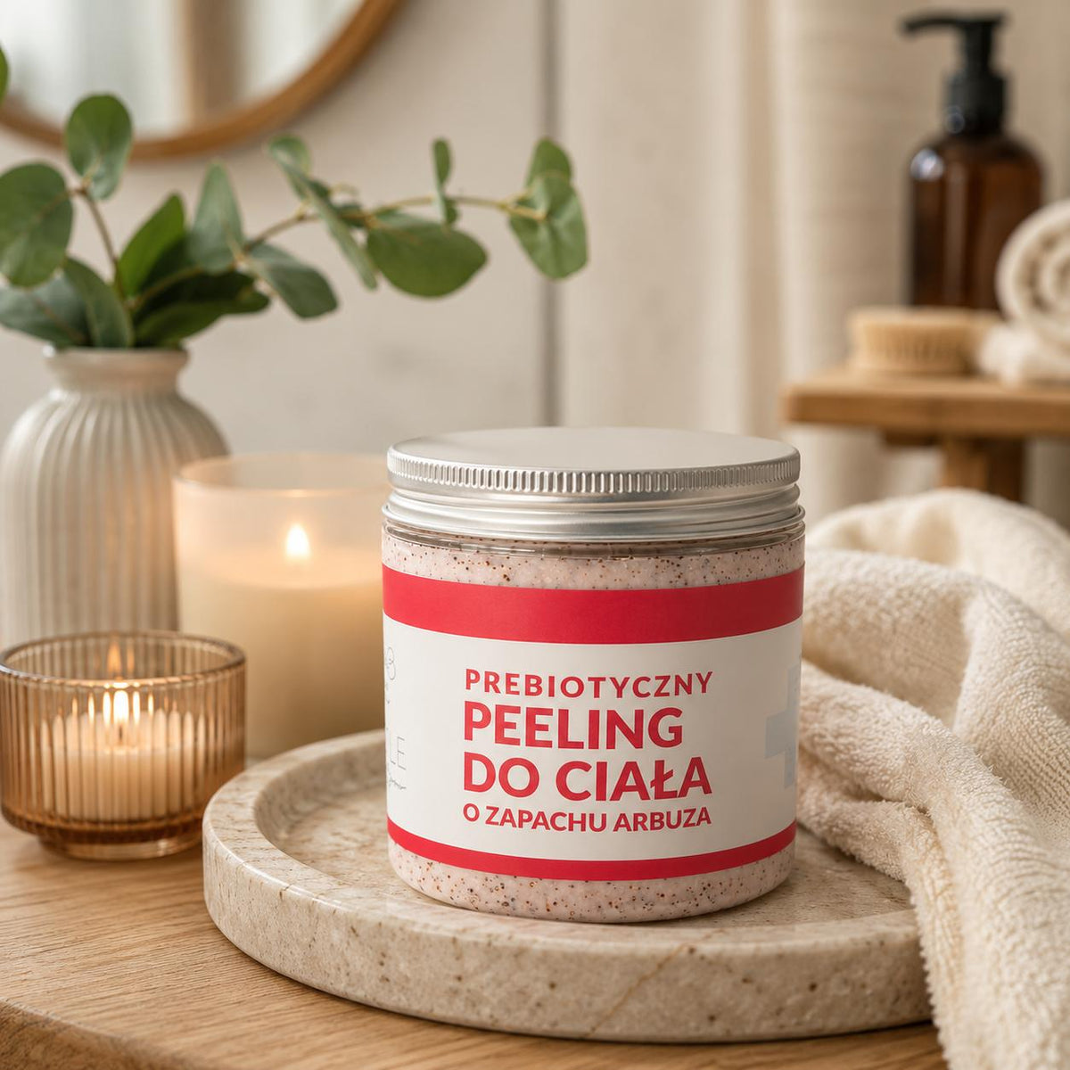 Peeling prebiotyczny do ciała ARBUZ 250ml - NAWILŻENIE