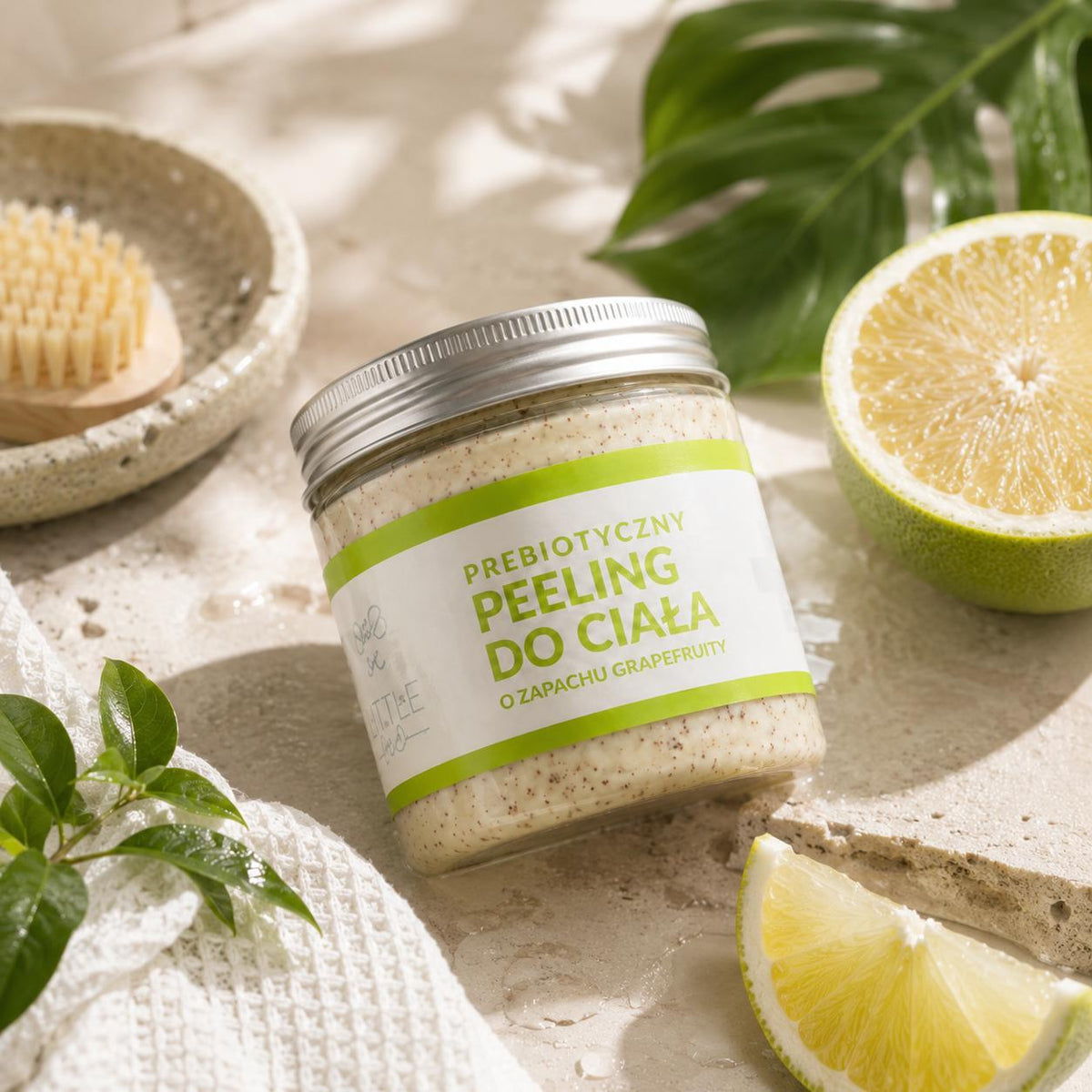 Peeling prebiotyczny do ciała GREJPFRUT 250ml - TRĄDZIK