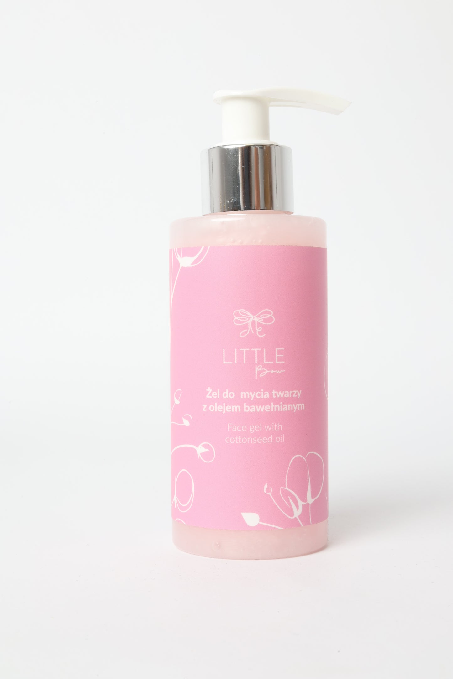 Żel do twarzy z olejem bawełnianym Little Bow Cosmetics
