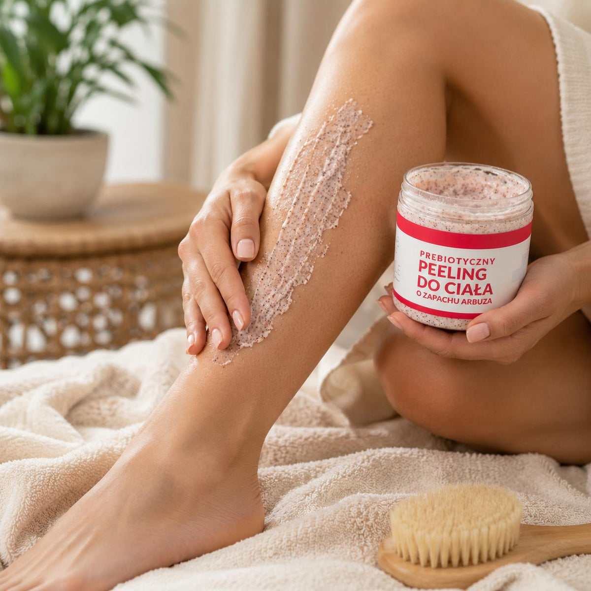 Peeling prebiotyczny do ciała ARBUZ 250ml - NAWILŻENIE