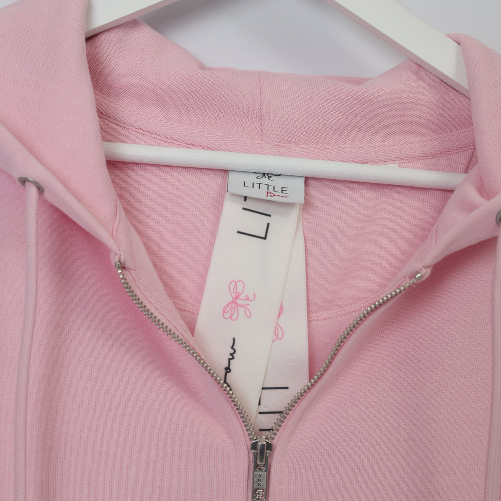 
                  
                    Bluza z kapturem haft Little Bow na zamek - szelki
                  
                