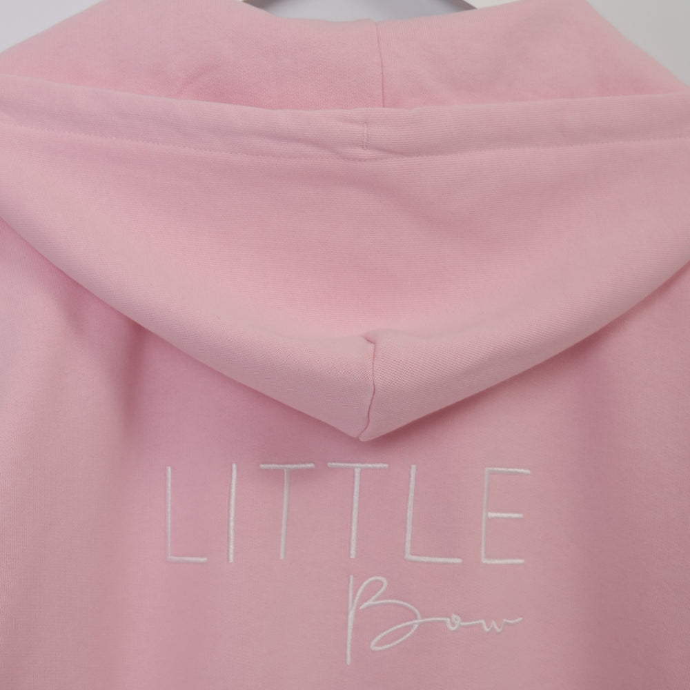 
                  
                    Bluza z kapturem haft Little Bow na zamek - szelki
                  
                