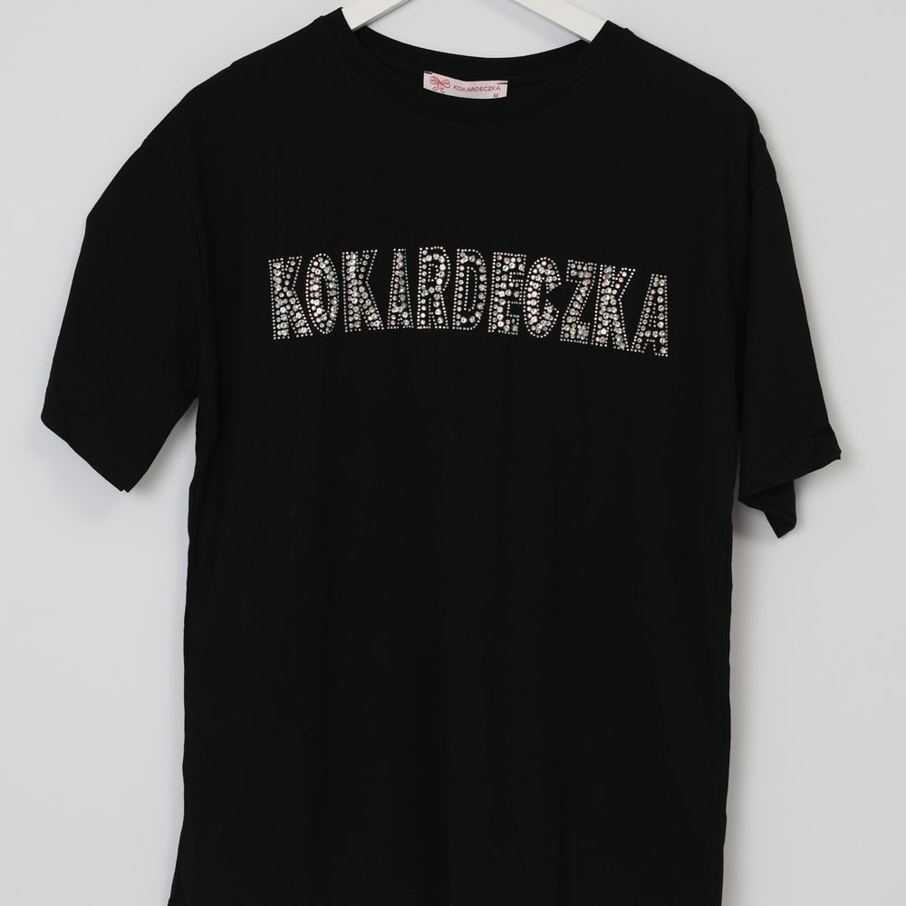 
                  
                    Koszulka napis kokardeczka cyrkonie
                  
                