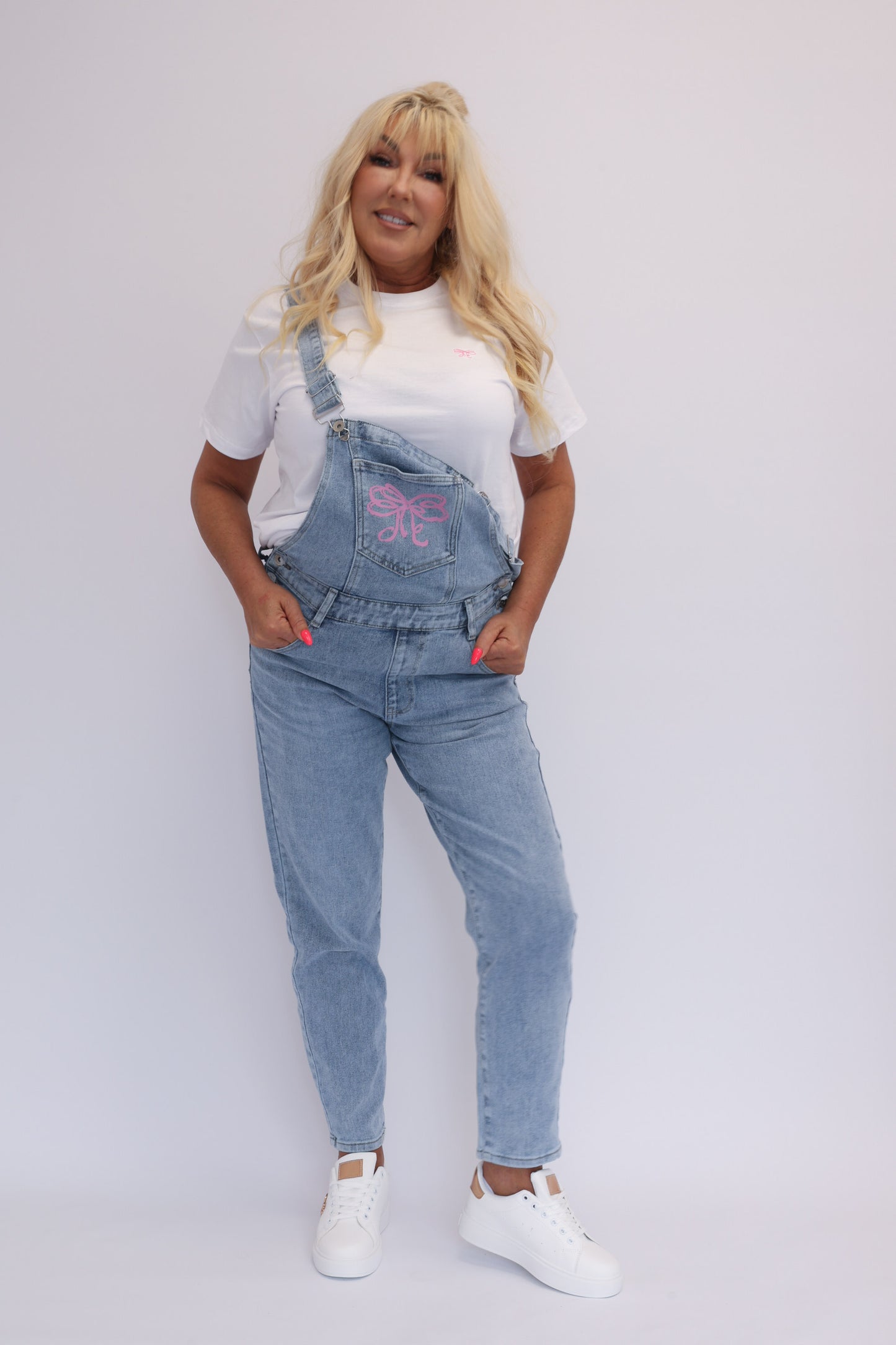 Spodnie ogrodniczki jeans Littlebow