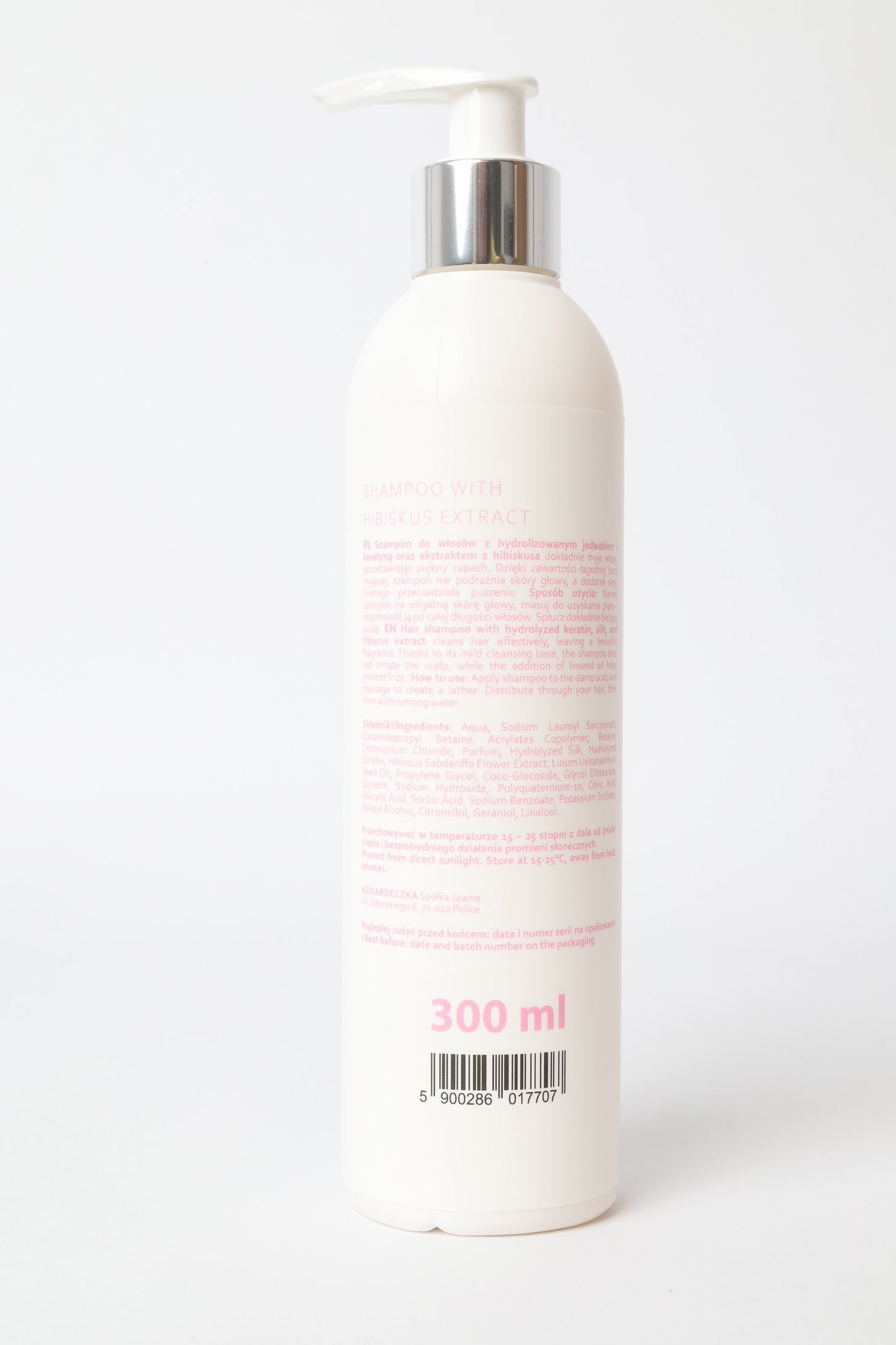 Szampon z wyciągiem z hibiskusa Little Bow Cosmetics