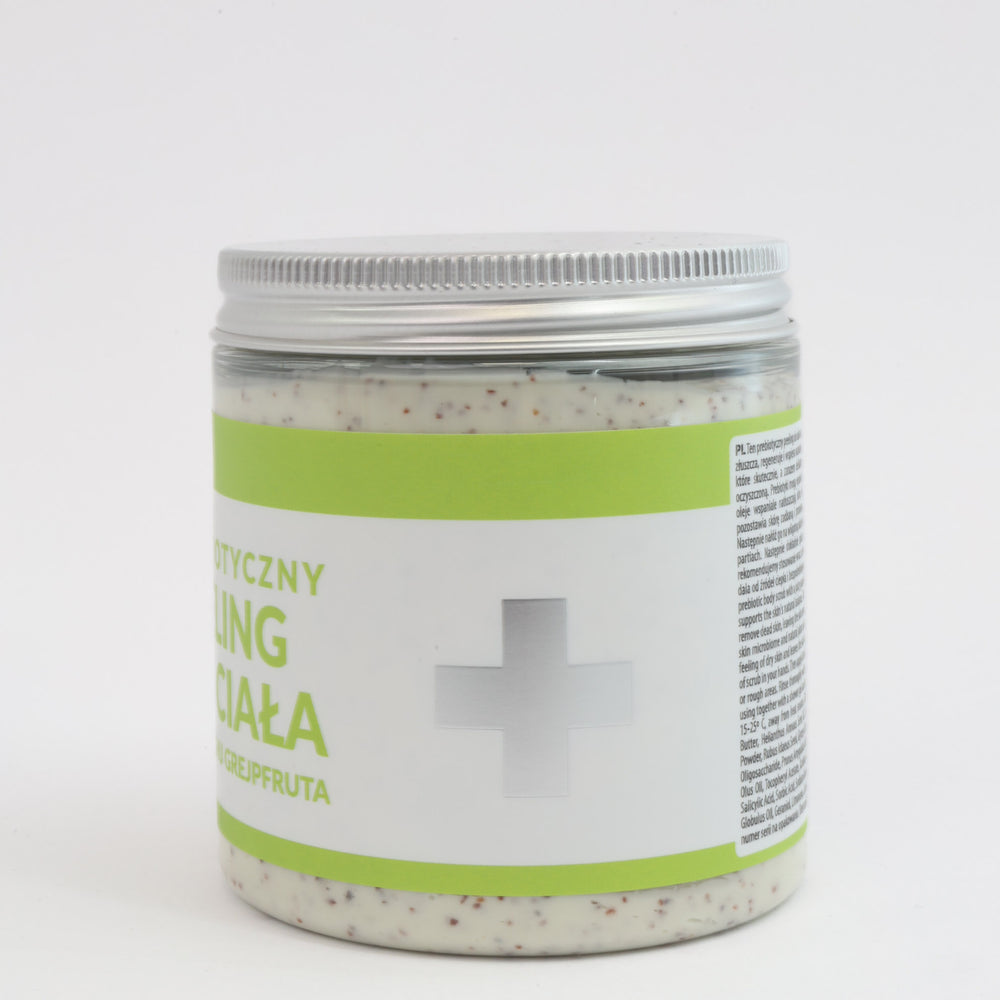 
                  
                    Peeling prebiotyczny do ciała GREJPFRUT 250ml - TRĄDZIK
                  
                