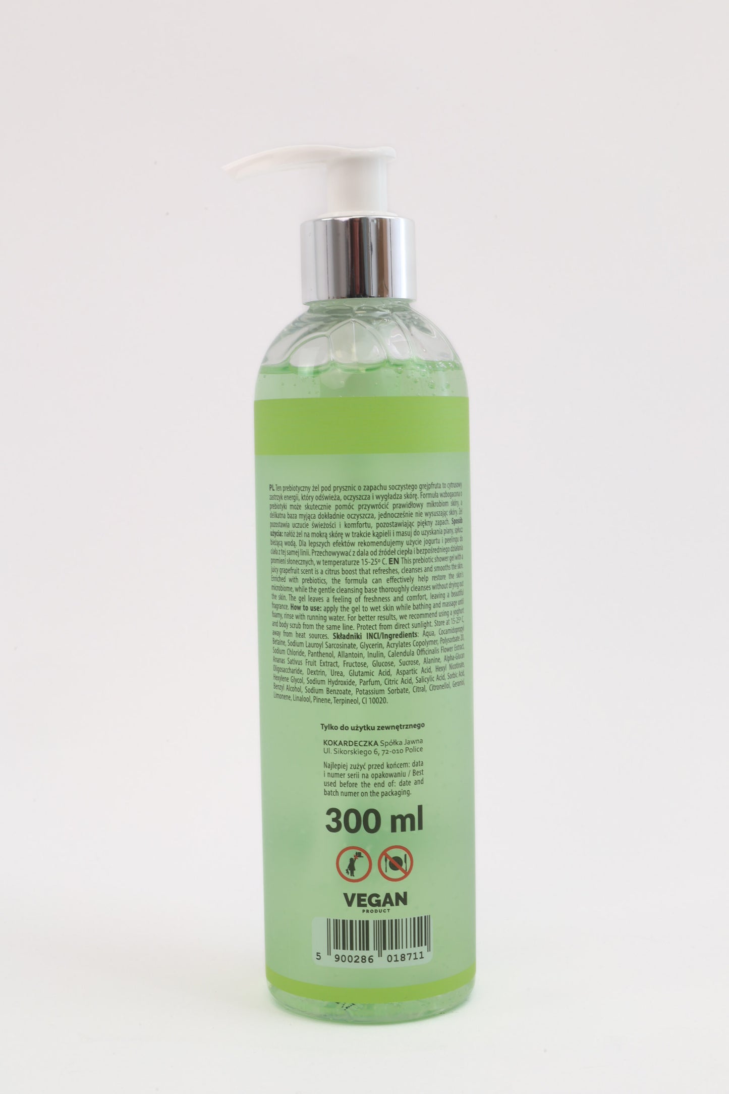Żel Prebiotyczny do ciała GREJPFRUT 300ml - TRĄDZIK