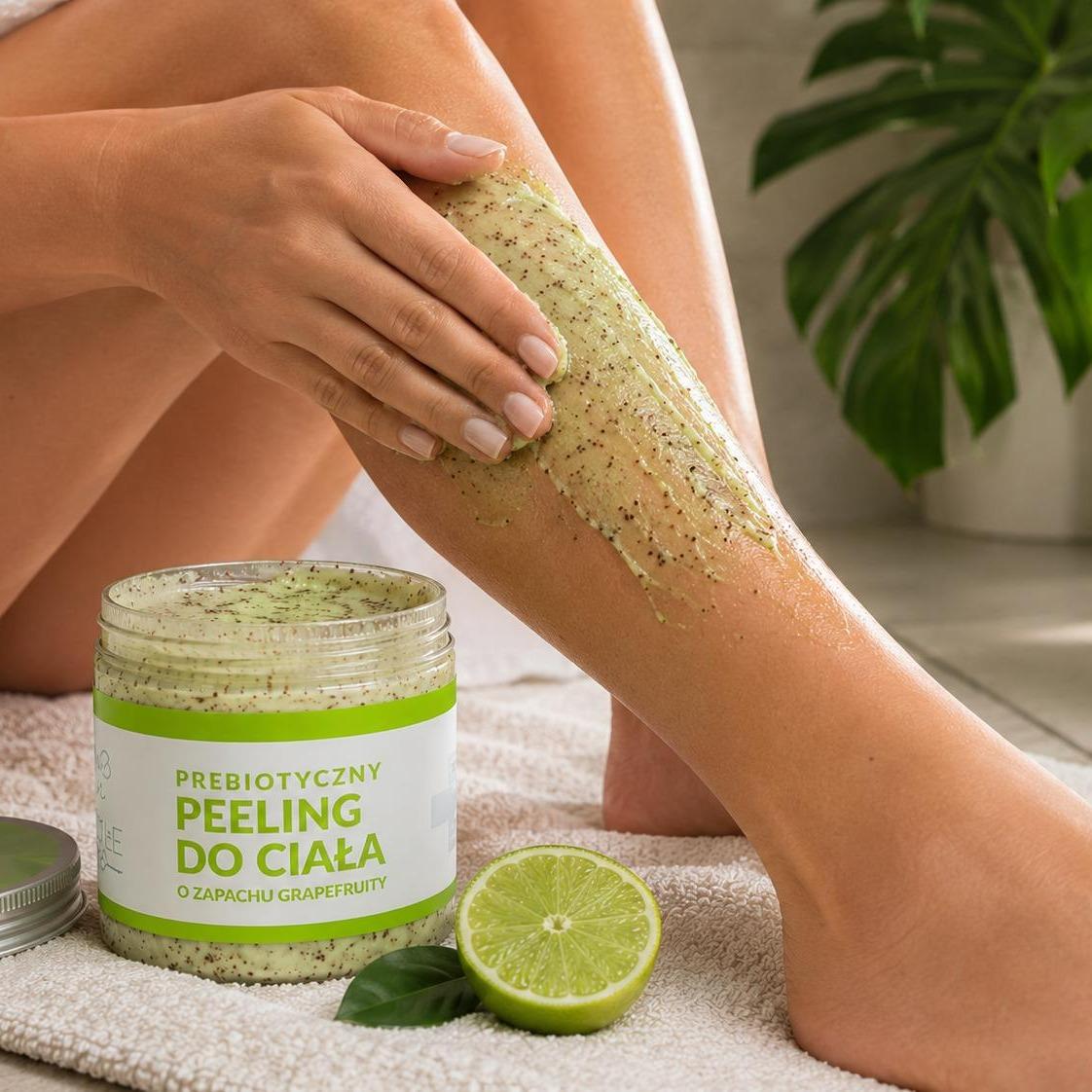 Peeling prebiotyczny do ciała GREJPFRUT 250ml - TRĄDZIK